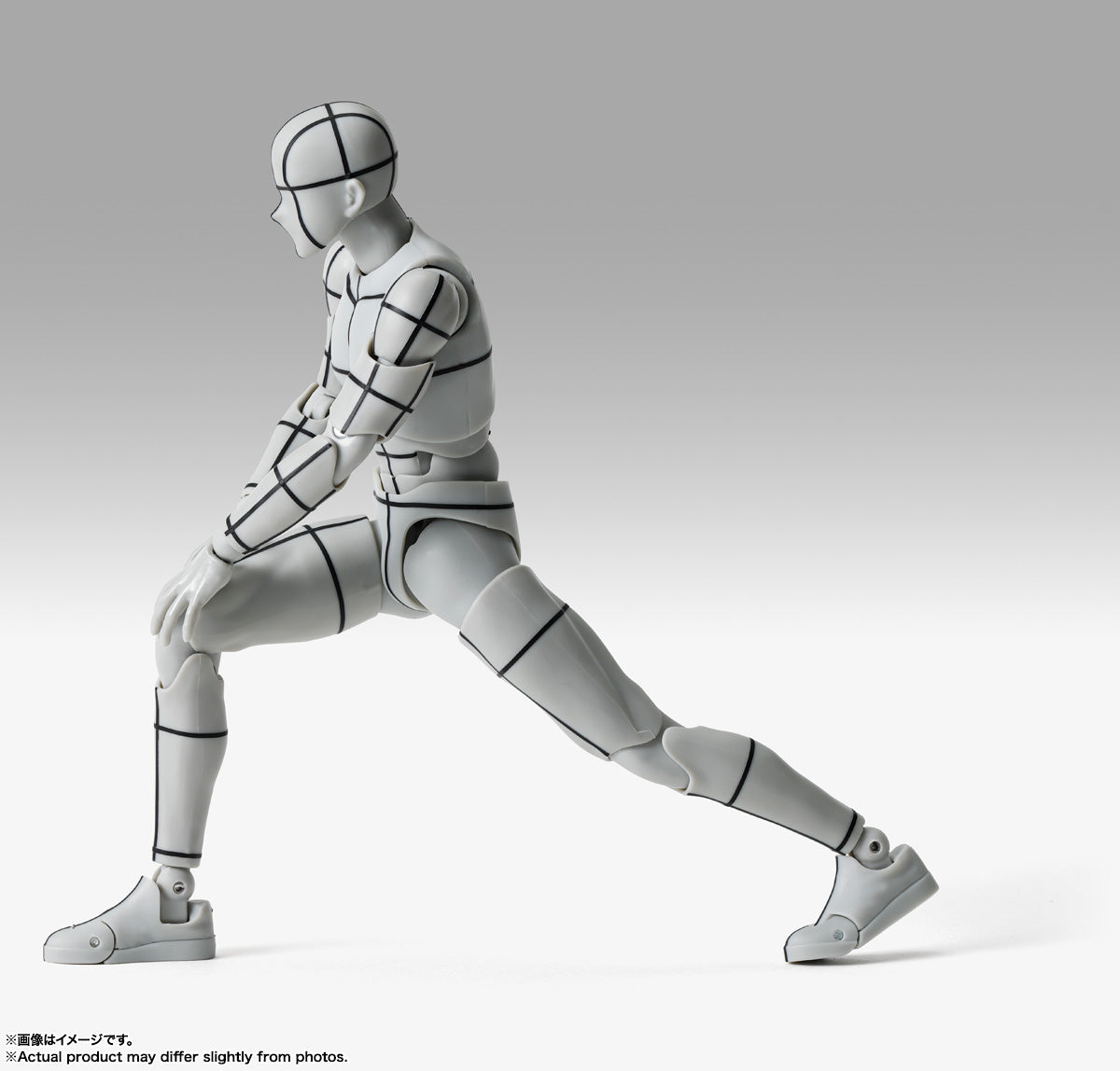 S.H.Figuarts ボディくん -杉森建- Edition-ワイヤーフレーム-(Gray Color Ver.)