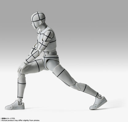 S.H.Figuarts ボディくん -杉森建- Edition-ワイヤーフレーム-(Gray Color Ver.)