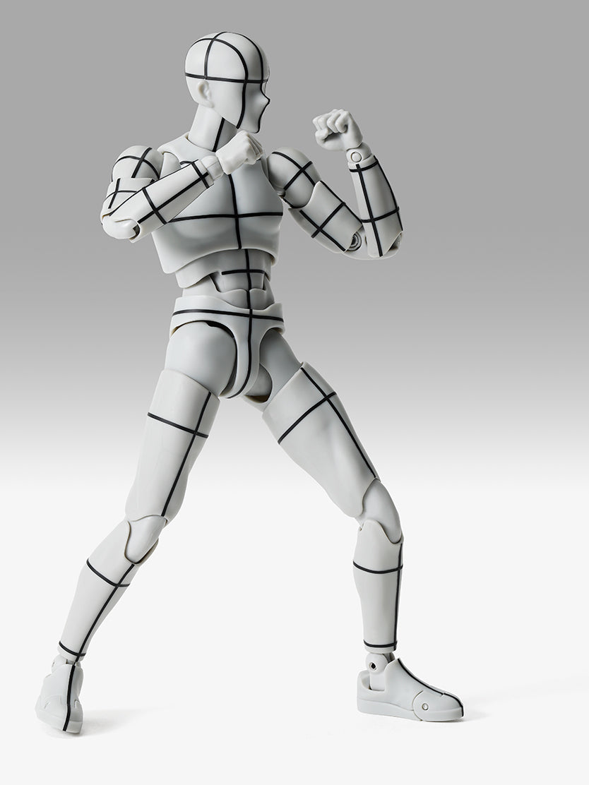 S.H.Figuarts ボディくん -杉森建- Edition-ワイヤーフレーム-(Gray Color Ver.)
