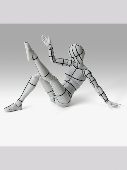 S.H.Figuarts ボディちゃん -杉森建- Edition-ワイヤーフレーム-(Gray Color Ver.)