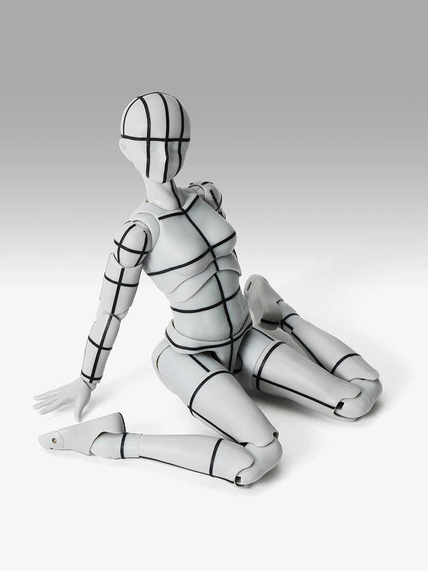 S.H.Figuarts ボディちゃん -杉森建- Edition-ワイヤーフレーム-(Gray Color Ver.)
