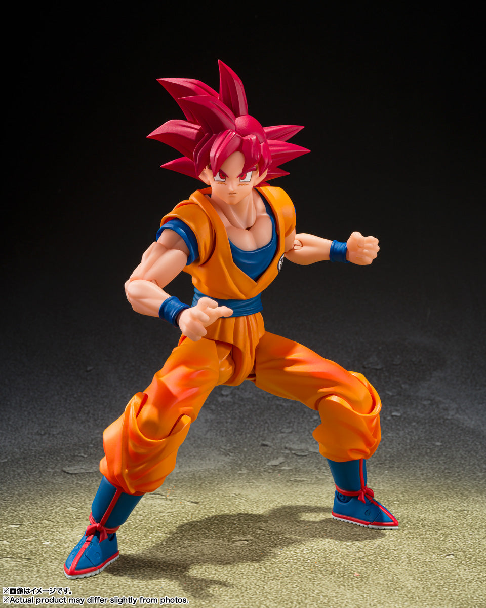 S.H.Figuarts 超サイヤ人ゴッド孫悟空〈神の気を纏いし姿〉