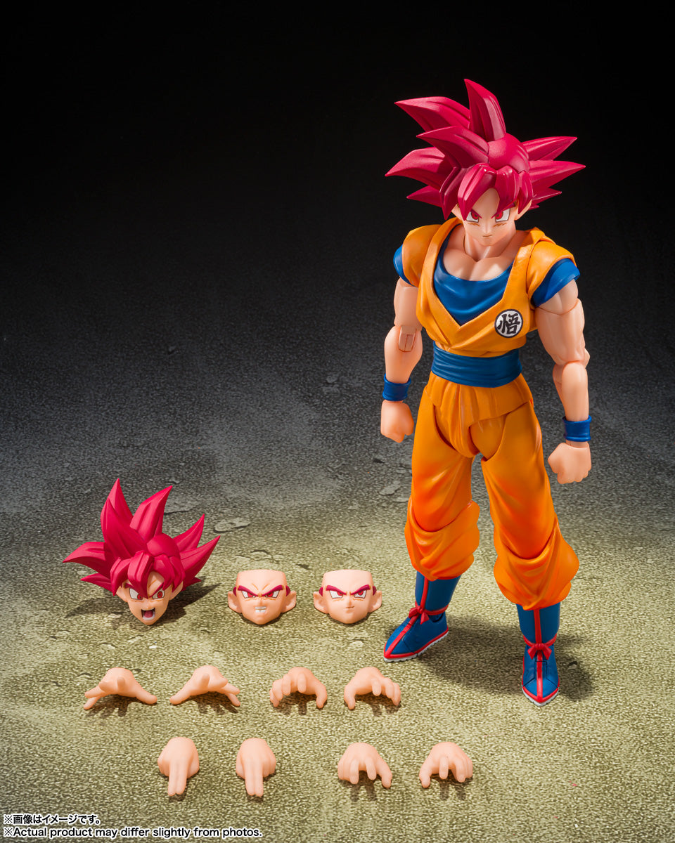 S.H.Figuarts 超サイヤ人ゴッド孫悟空〈神の気を纏いし姿〉